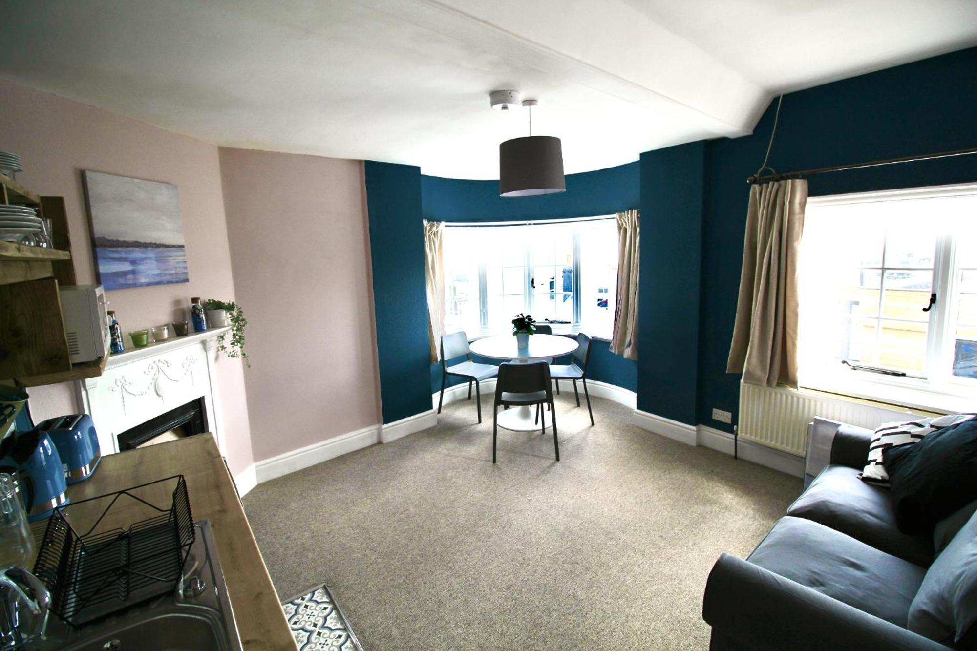 Pier View Studio Apartment Cowes  Oda fotoğraf
